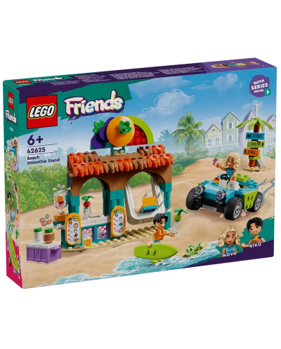 Κατασκευαστής LEGO Friends - Σταντ για smoothies παραλίας (42625) - 1