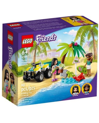 Κατασκευαστής LEGO Friends - Προστασία χελώνας (41697) - 1