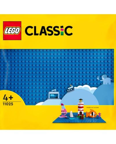 Κατασκευαστής Lego Classic - Blue foundation (11025) - 1