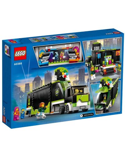 Κατασκευαστής   LEGO City - Φορτηγό για τουρνουά παιχνιδιού  (60388) - 2