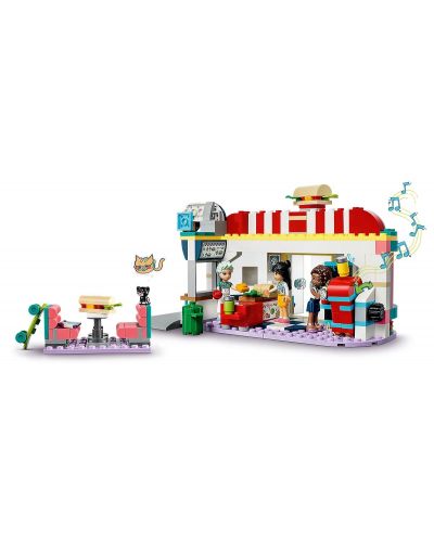 Κατασκευαστής LEGO Friends - Εστιατόριο στο κέντρο του Χάρτλεϊκ - 5