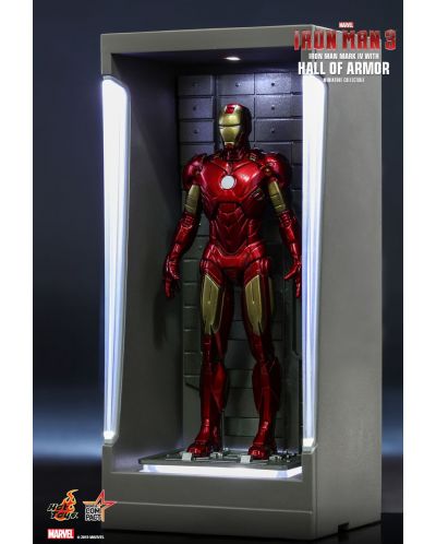Σετ φιγούρες  Hot Toys Marvel: Iron Man - Hall of Armor, 7 τεμάχια - 6