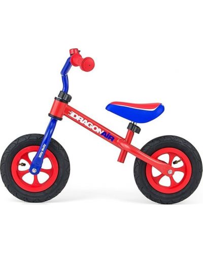 Ποδήλατο ισορροπίας Milly Mally - Dragon Air, κόκκινο/μπλε - 1