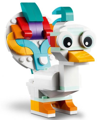 Κατασκευαστής 3 σε 1 LEGO Creator -Μαγικός μονόκερος (31140) - 7
