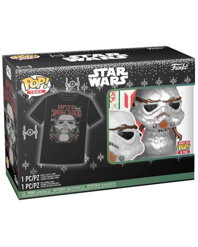 Σετ Funko POP! Collector's Box: Movies - Star Wars (Holiday Stormtrooper) (Metallic) - 6