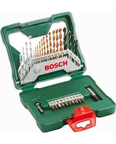 Σετ τρυπανιού Bosch - X-Line Titanium, 30 εξαρτήματα - 1