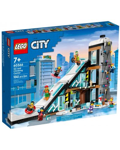 Κατασκευαστής LEGO City - Χιονοδρομικό και αναρριχητικό κέντρο (60366) - 1