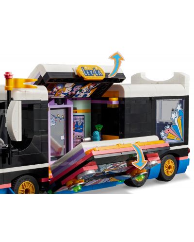 Κατασκευαστής LEGO Friends -τουριστικό λεωφορείο ποπ αστέρων (42619) - 4