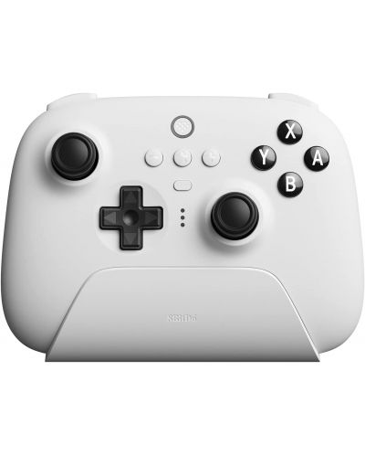 Χειριστήριο 8BitDo - Ultimate Bluetooth & 2.4g Controller with Charging Dock, για Nintendo Switch/PC, White - 1