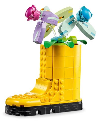Κατασκευαστής LEGO Creator 3 σε 1- Λουλούδια σε ποτιστήρι (31149) - 6