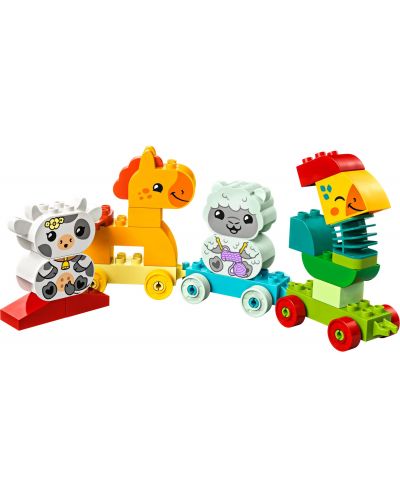 Κατασκευαστής LEGO Duplo - Τρένο με ζώα (10412) - 2