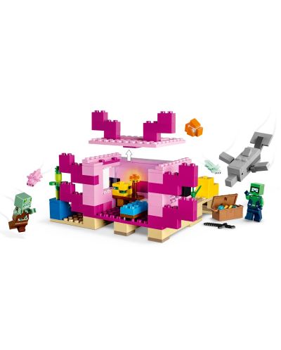 Κατασκευαστής   LEGO Minecraft - Axolotl House (21247) - 3