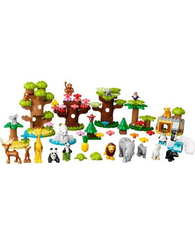 Κατασκευή Lego Duplo - Άγρια ζώα από όλο τον κόσμο (10975) - 2