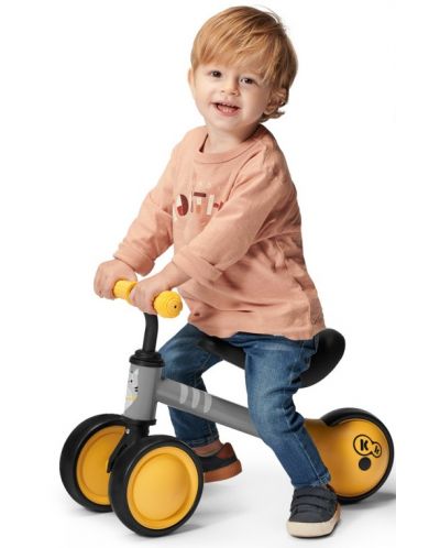 Ποδήλατο ισορροπίας KinderKraft - Cutie, Honey - 4
