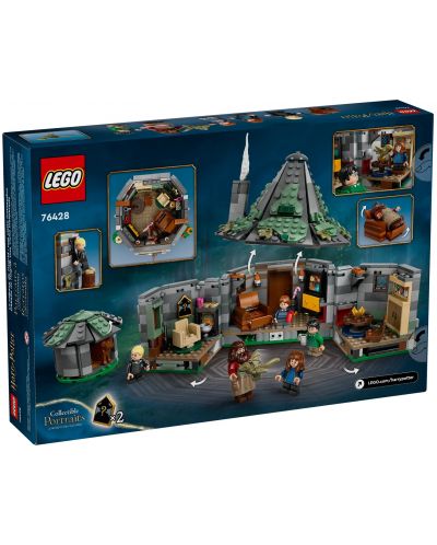 Κατασκευαστής LEGO Harry Potter -  Η Καλύβα του Χάγκριντ: Μια απροσδόκητη επίσκεψη (76428) - 9