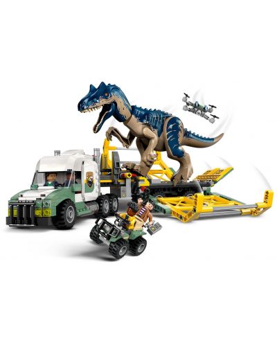 Κατασκευαστής LEGO Jurassic World - Αποστολές Δεινοσαύρων: Μεταφορά Αλλόσαυρου (76966) - 4