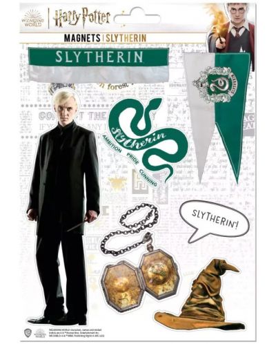 Σετ μαγνήτες CineReplicas Movies: Harry Potter - Slytherin - 1