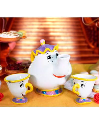 Σετ για τσάι ABYstyle Disney: Beauty & The Beast - Mrs. Potts and Chip  - 2