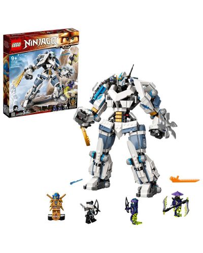 Κατασκευαστής Lego Ninjago - Μάχη με το ρομπότ των Τιτάνων Ζέιν (71738) - 3