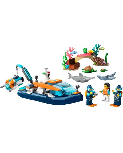 Κατασκευαστής  LEGO City - Ερευνητικό σκάφος καταδύσεων (60377) - 2