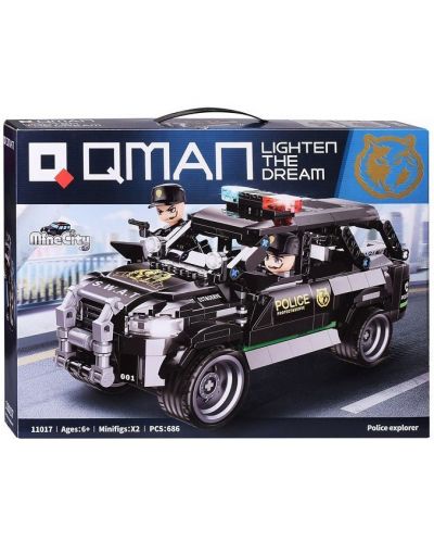 Κατασκευαστής Qman - Όχημα έρευνας της αστυνομίας, 686 μέρη  - 1