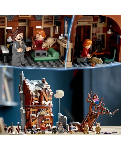 Κατασκευή Lego Harry Potter - Η καλύβα που ουρλιάζει και η ιτιά που κλαίει (76407) - 6