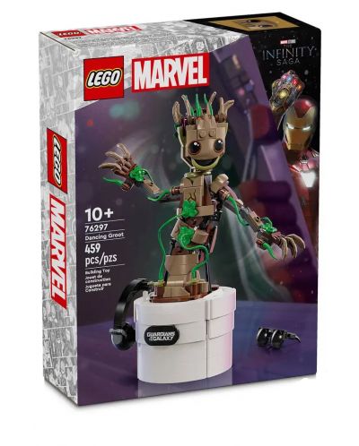 Κατασκευαστής LEGO Marvel Super Heroes - Dancing Groot (76297) - 1