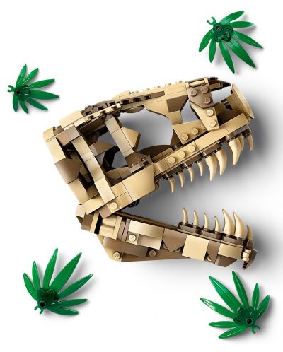 Κατασκευαστής LEGO Jurassic World - Κρανίο Τυραννόσαυρου Ρεξ (76964) - 3