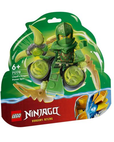 Κατασκευαστής LEGO Ninjago - Lloyd's Dragon Spinjitsu Spin (71779) - 1