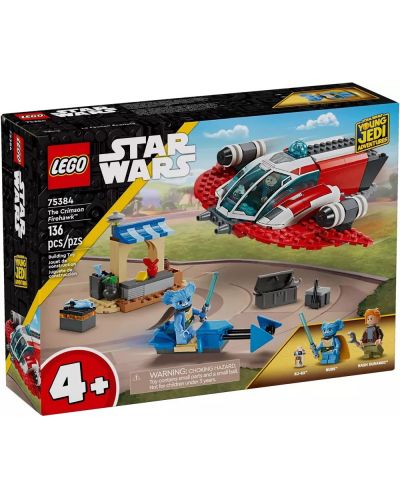 Κατασκευαστής LEGO Star Wars - Το κόκκινο γεράκι της φωτιάς (75384) - 1