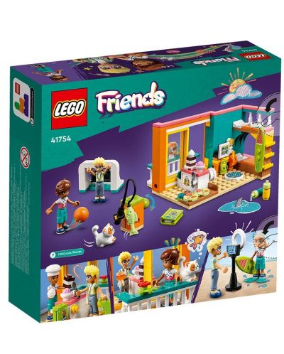 Κατασκευαστής LEGO Friends - Το δωμάτιο του Λέο (41754) - 2