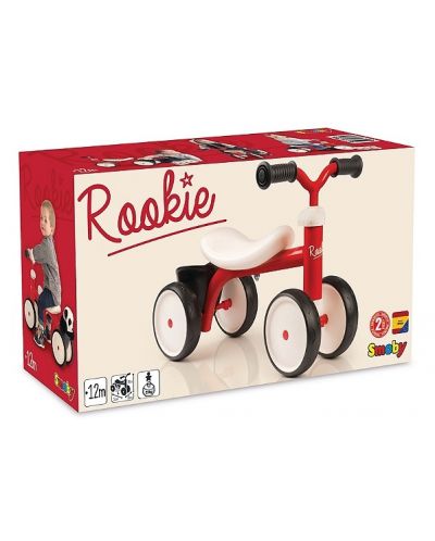 Ποδήλατο ισορροπίας Smoby Rookie Ride - κόκκινο - 2