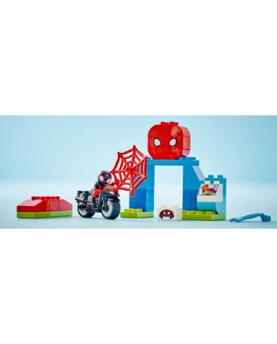 Κατασκευαστής LEGO Duplo - Spidey's Motorcycle Adventure (10424) - 5