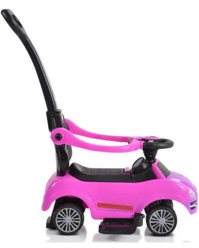 Αυτοκίνητο με λαβή Moni - Rider, ροζ - 4
