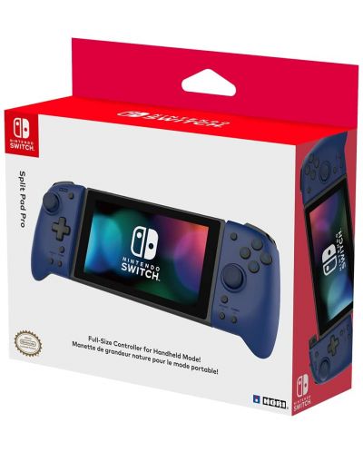 Χειριστήριο HORI Split Pad Pro, μπλε (Nintendo Switch) - 4