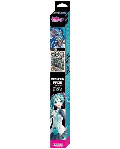 Σετ μίνι αφίσες  GB eye Animation Hatsune Miku - Series 2 - 4