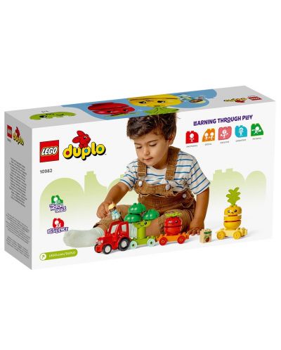 Κατασκευαστής LEGO Duplo -Τρακτέρ φρούτων και λαχανικών - 2