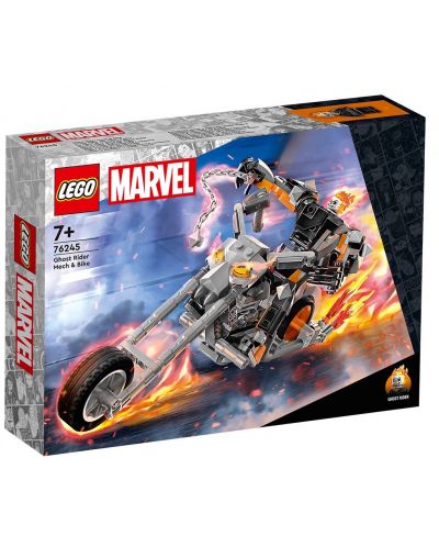 Κατασκευαστής LEGO Marvel Super Heroes - Μηχανή  και ρομπότ του Φαντάσματος καβαλάρης (76245) - 1