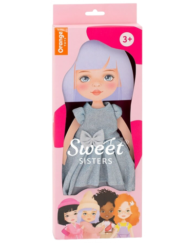 Σετ ρούχων κούκλας Orange Toys Sweet Sisters - Φόρεμα γαλάζιο - 1