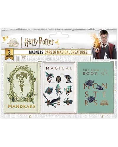 Σετ μαγνητών Cine Replicas Movies: Harry Potter - Care of Magical Creatures - 1