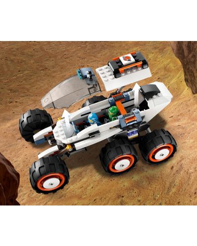 Κατασκευαστής LEGO City - Space explorer rover and alien life (60431) - 6