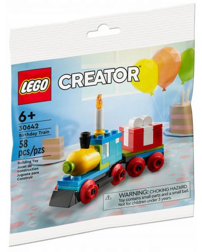 Κατασκευαστής LEGO Creator - Τρένο γενεθλίων (30642) - 1