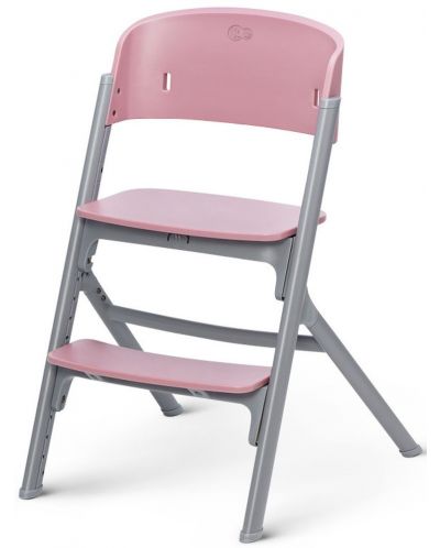 Σετ καρέκλα φαγητού και ξαπλώστρα KinderKraft - Livy και Calmee, ροζ - 3