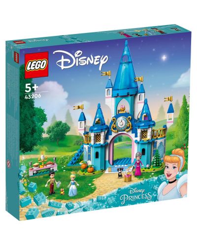 Κατασκευή Lego Disney - Το Κάστρο της Σταχτοπούτας και του Γοητευτικού Πρίγκιπα (43206) - 1