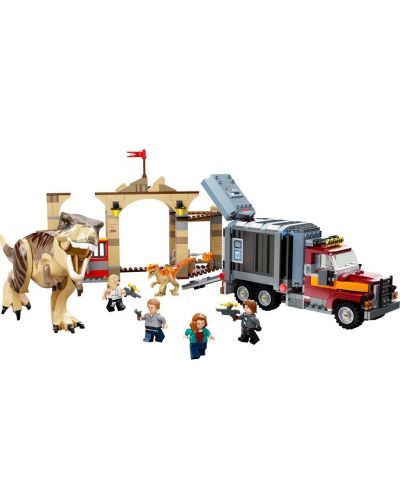 Κατασκευαστής Lego Jurassic World -  Απόδραση του T-Rex και του Atrosiraptor (76948) - 2