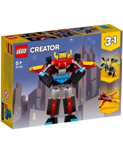 Κατασκευαστής Lego Creator  3 σε 1- Σούπερ Ρομπότ (31124) - 1