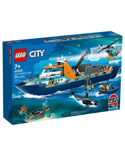 Κατασκευαστής LEGO City -Αρκτικό ερευνητικό σκάφος (60368) - 1