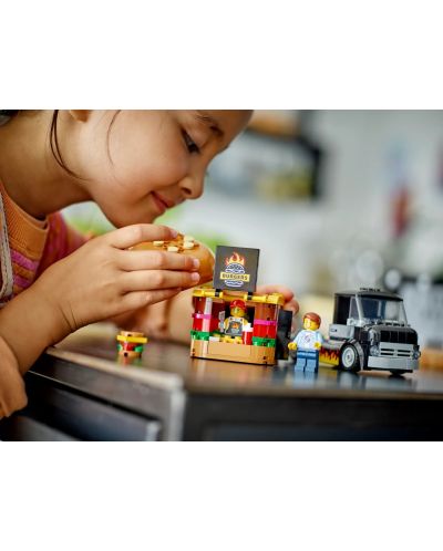Κατασκευαστής LEGO City - Φορτηγό για burger (60404) - 8