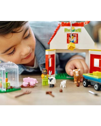Κατασκευή Lego City - Αχυρώνας και ζώα φάρμας (60346) - 8
