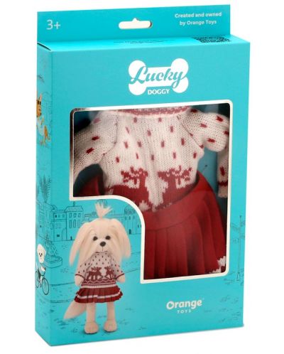 Σετ ρούχων κούκλας Orange Toys Lucky Doggy - Σκανδιναβικό μοτίβο - 3